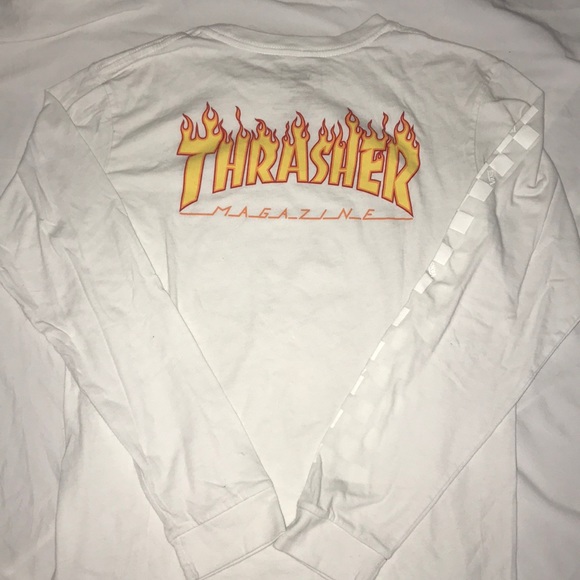 vans x thrasher longsleeve